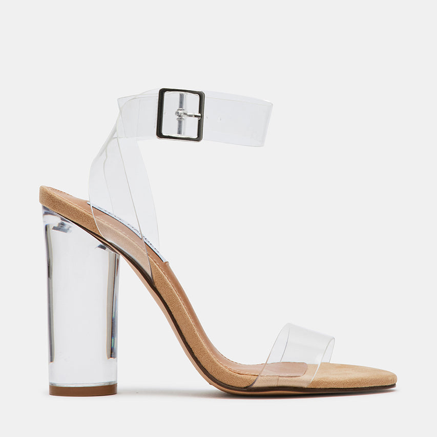 Sandalias de tacón Clearer Transparente