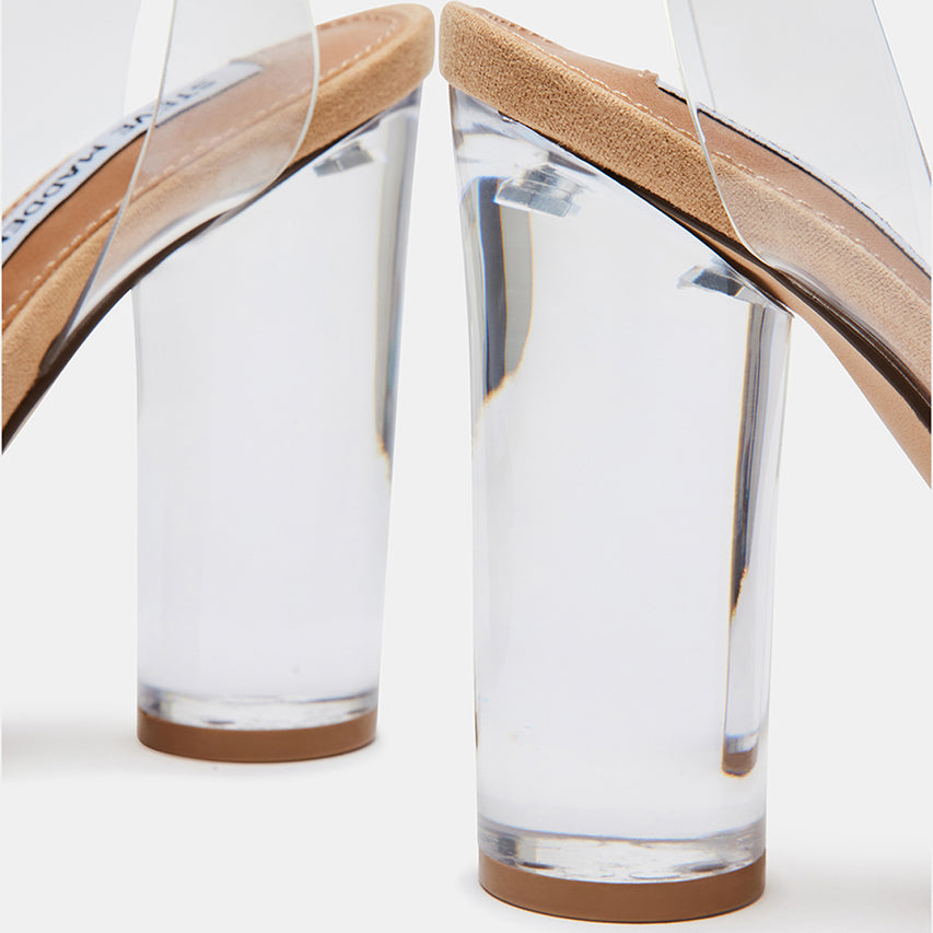 Sandalias de tacón Clearer Transparente