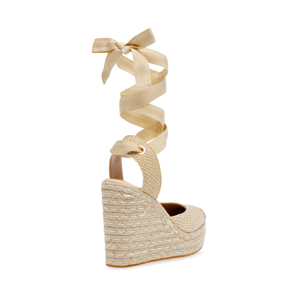 Sandalias De Plataforma Dafina Beige