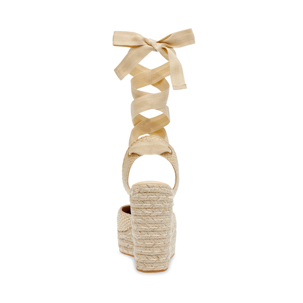 Sandalias De Plataforma Dafina Beige