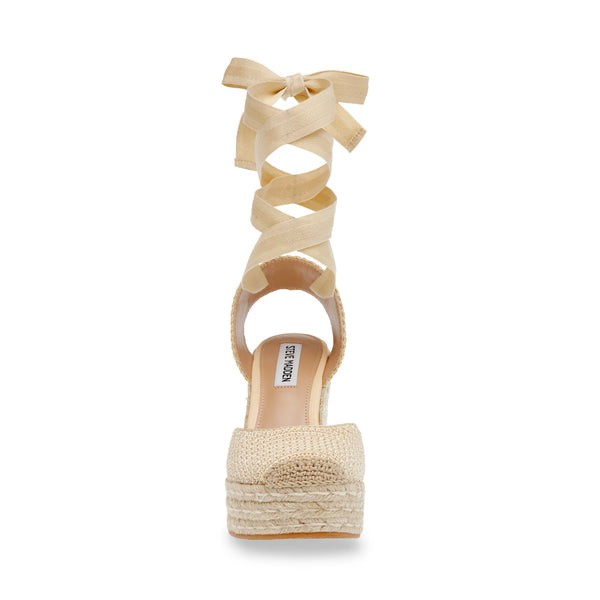 Sandalias De Plataforma Dafina Beige