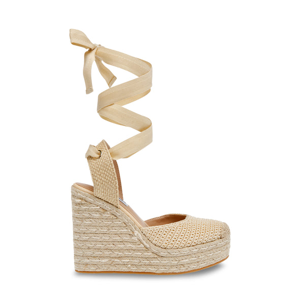 Sandalias De Plataforma Dafina Beige