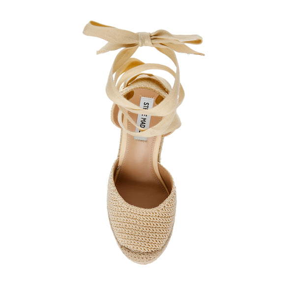 Sandalias De Plataforma Dafina Beige