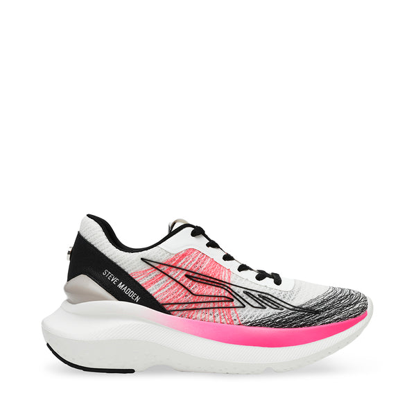 Tenis Elevate 5 Blancos Con Fucsia