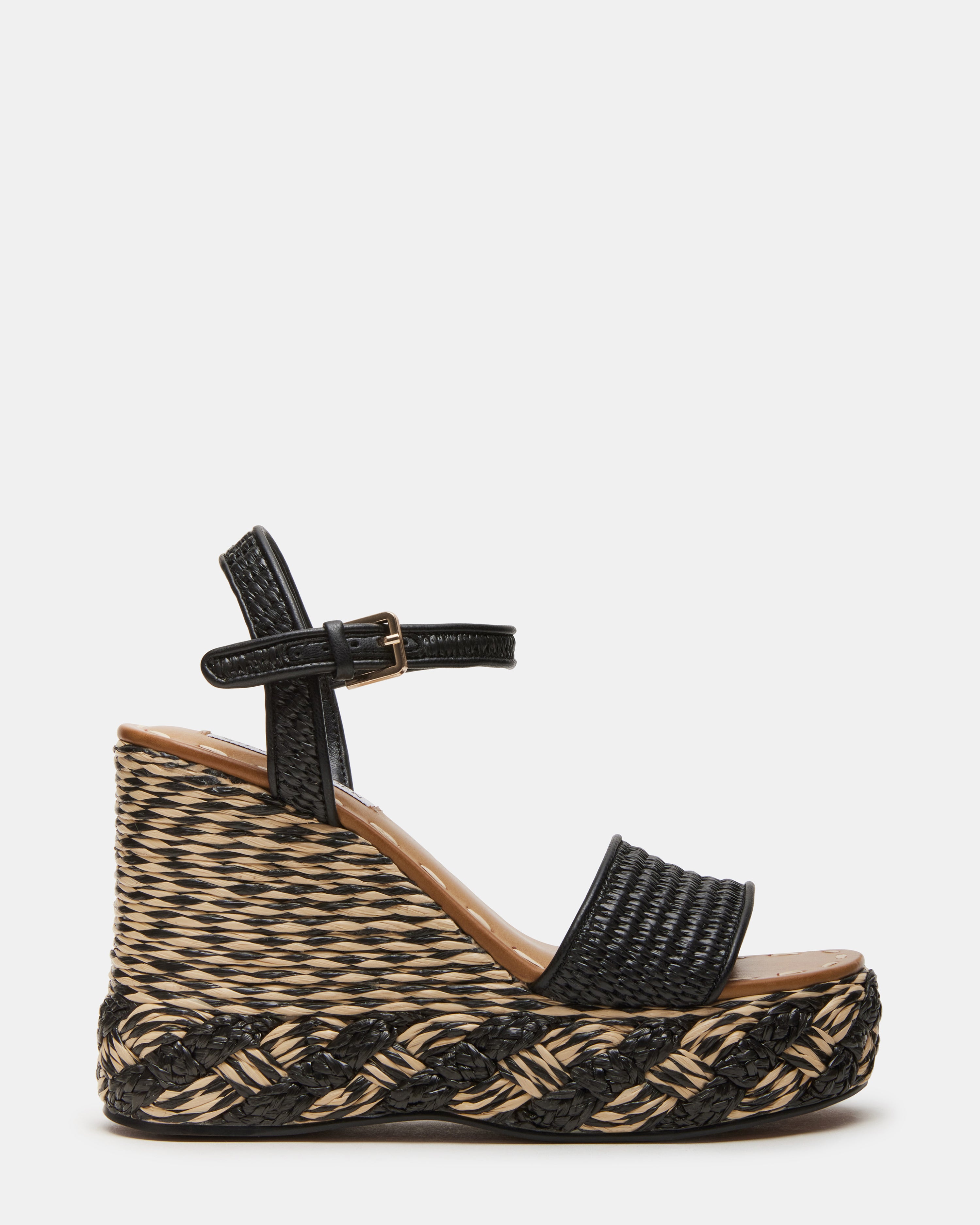 Sandalias de plataforma Haven Negras