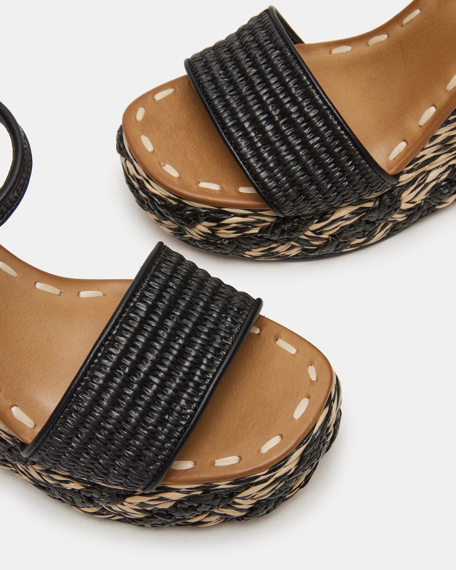 Sandalias de plataforma Haven Negras - view 4
