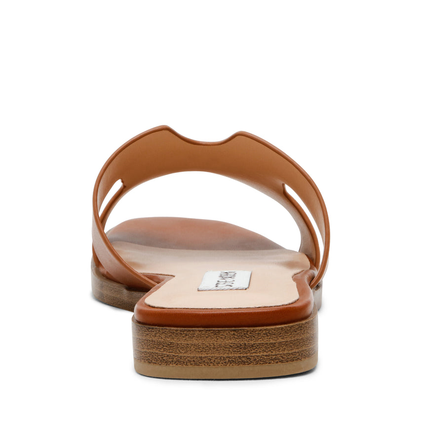 Sandalias Planas Hayven Terracota