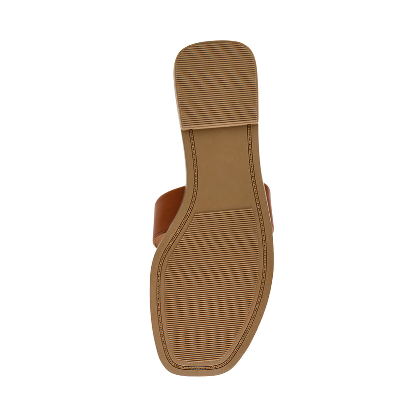 Sandalias Planas Hayven Terracota