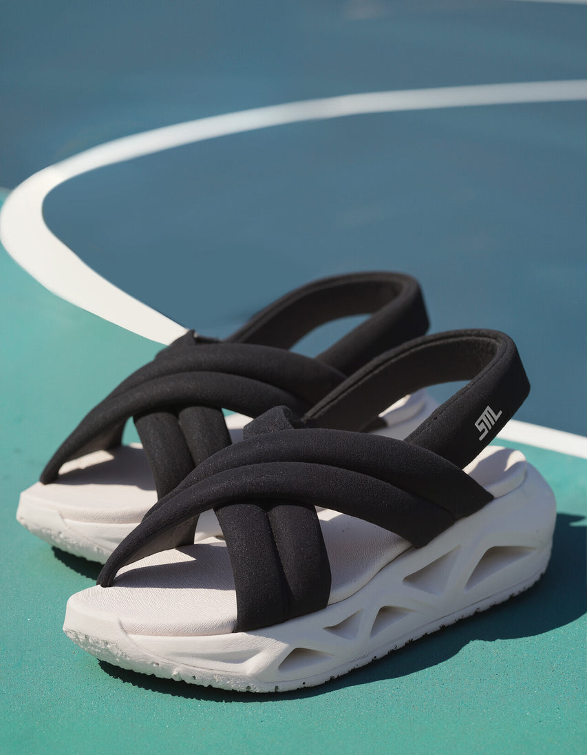 Sandalias planas Hurdle 2 negras