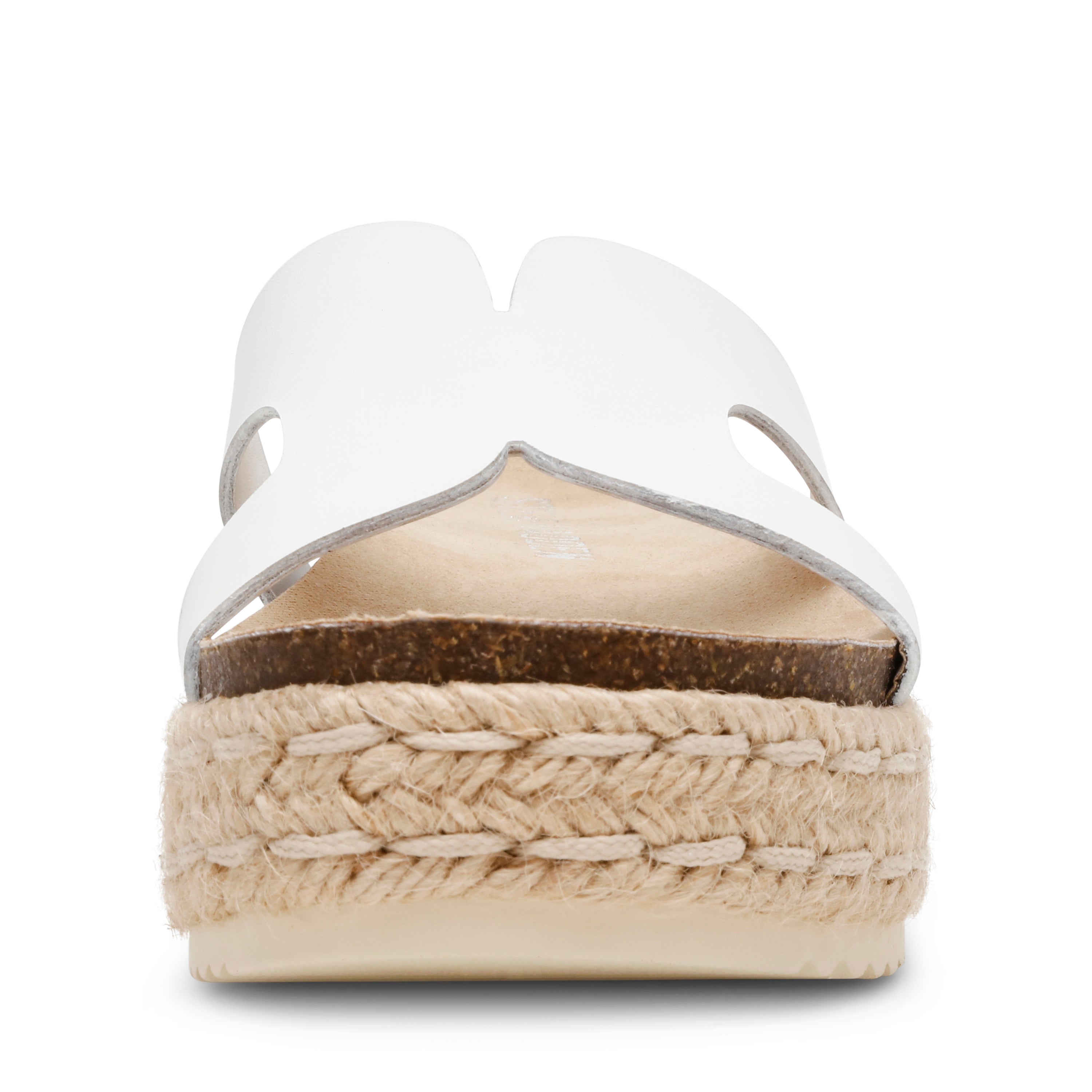 Sandalias plataforma Jadda blancas