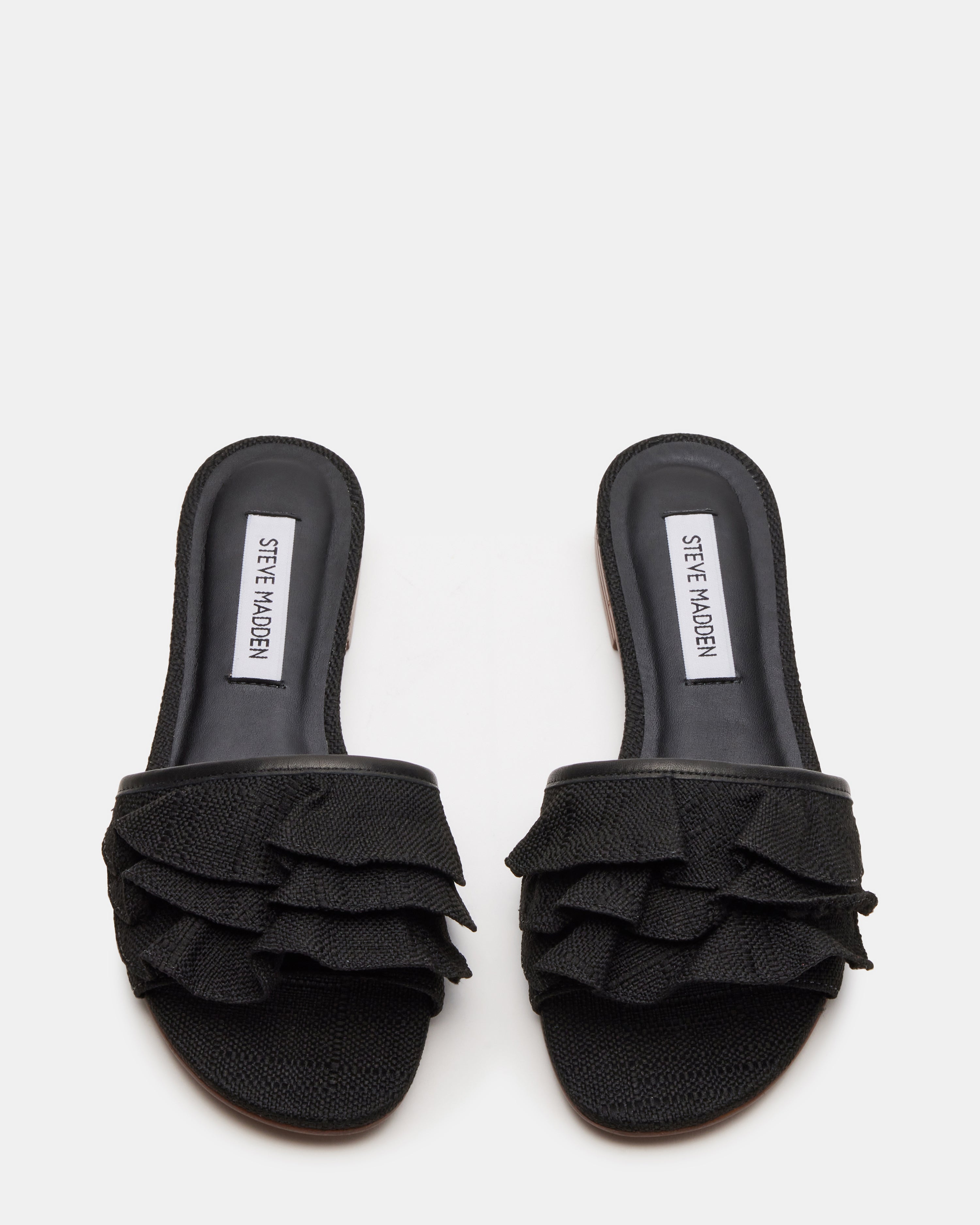 Sandalias Planas Levana Negras