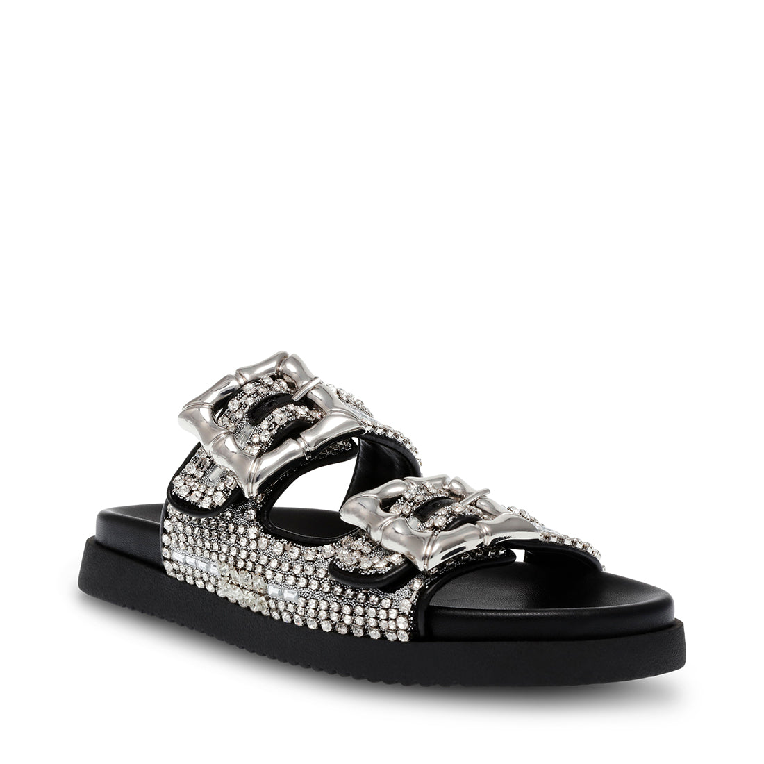 Sandalias planas Majesta negras