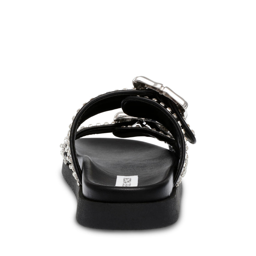 Sandalias planas Majesta negras