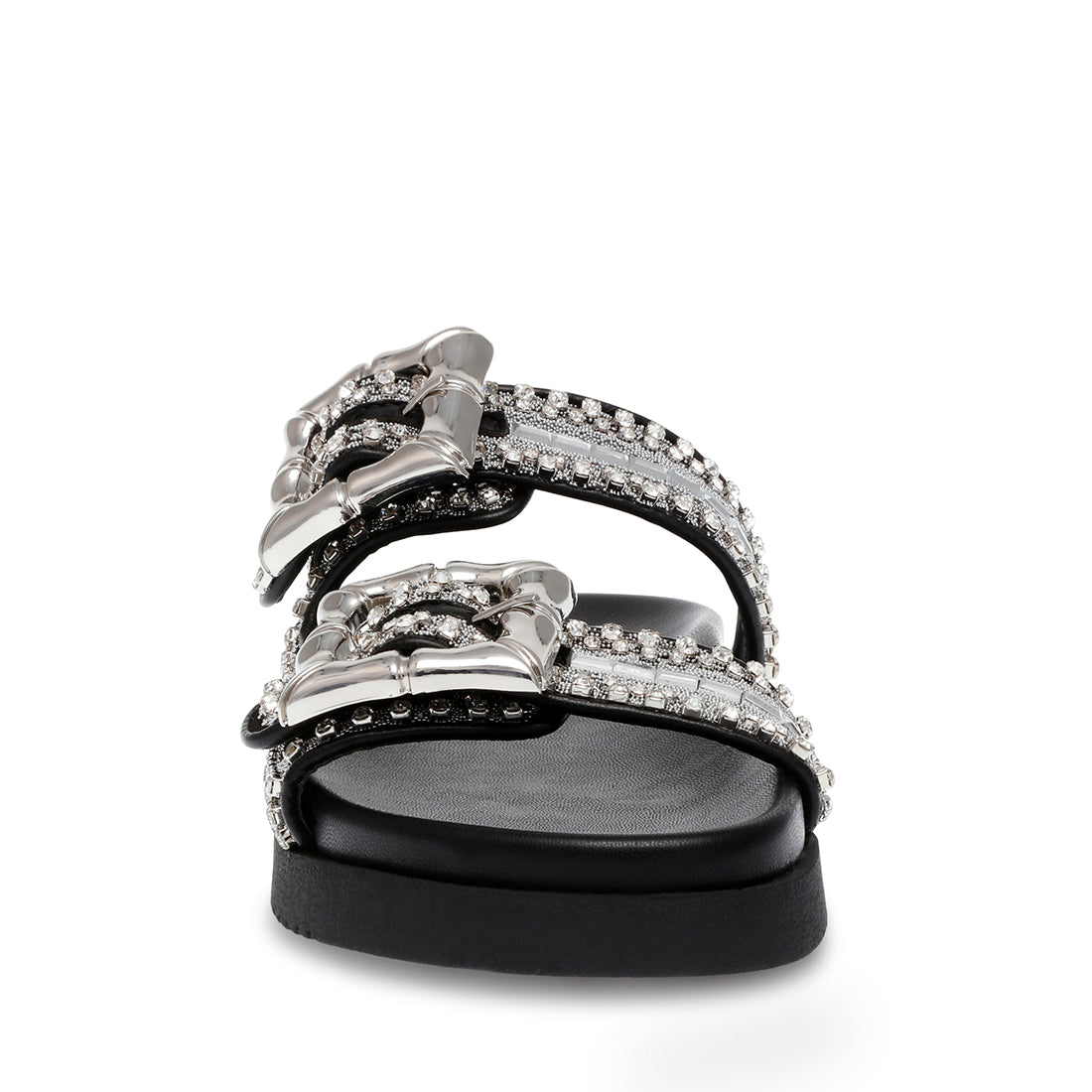 Sandalias planas Majesta negras