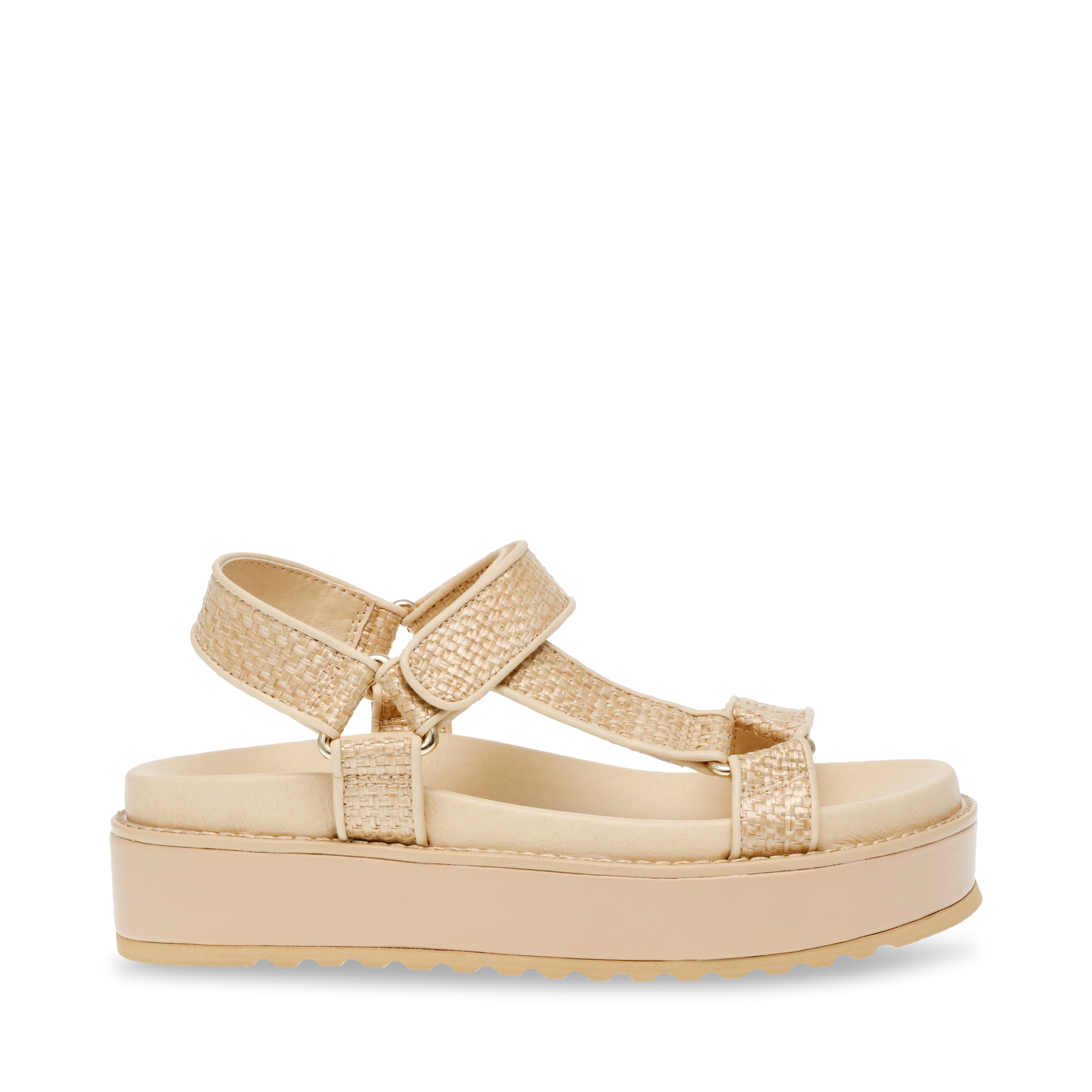 Sandalias De Plataforma Mayville Beige