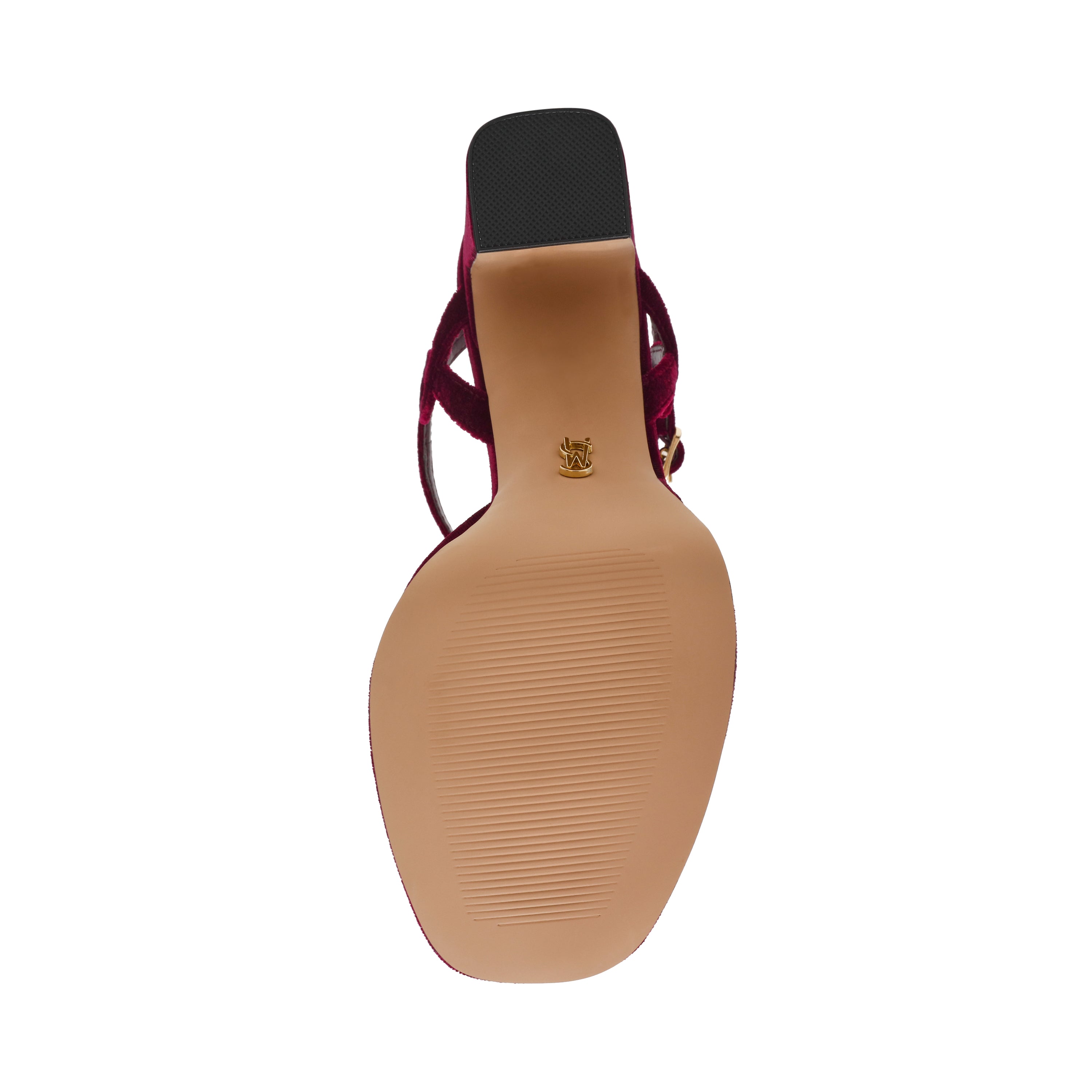 Sandalias de tacón Miliana Vinotinto