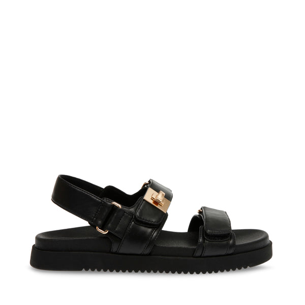 Sandalias Planas Mona Negras