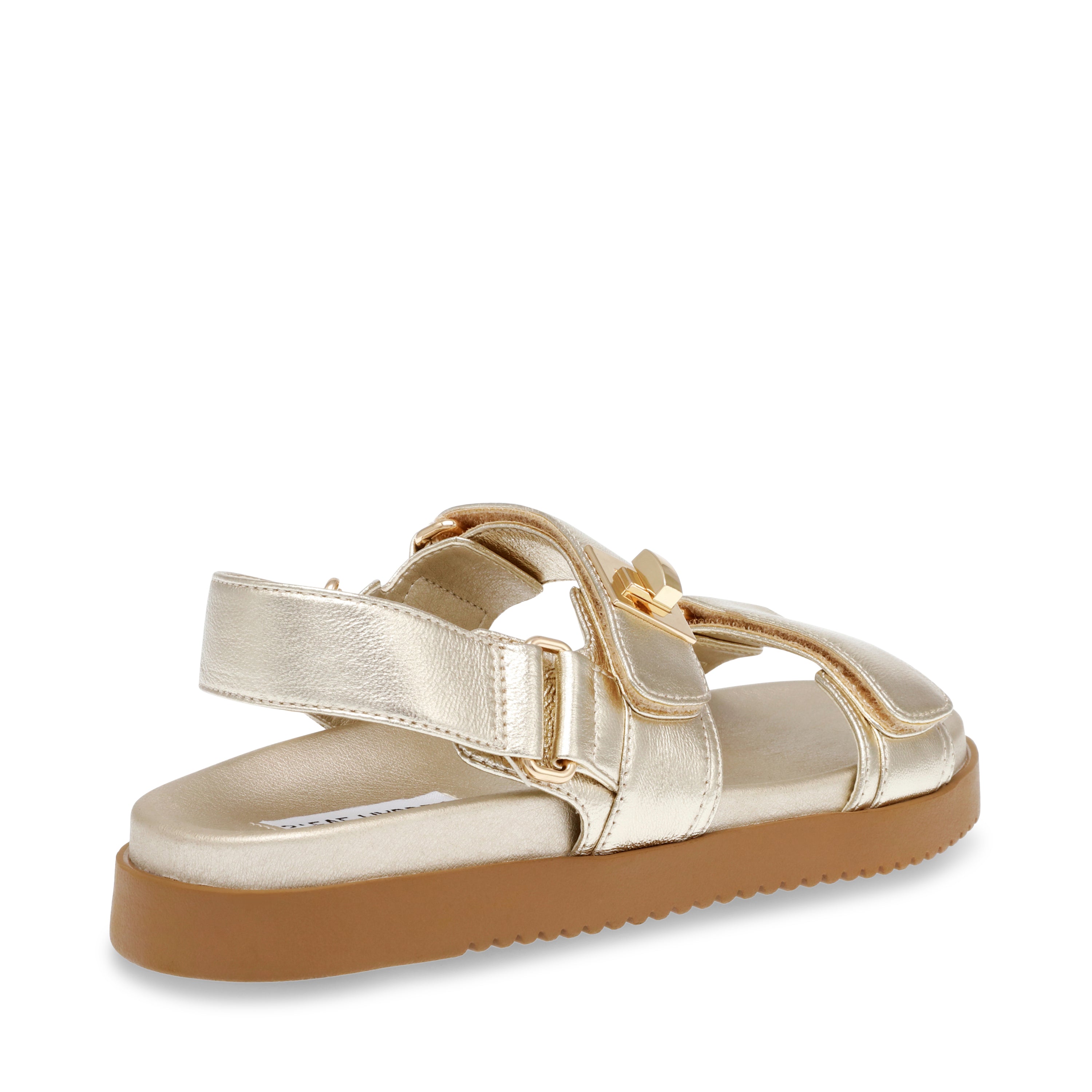 Sandalias Planas Mona Doradas Mujer Steve Madden – Steve Madden Colombia