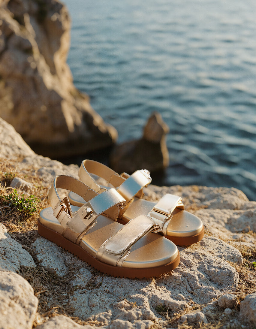 Sandalias Mona Dorada