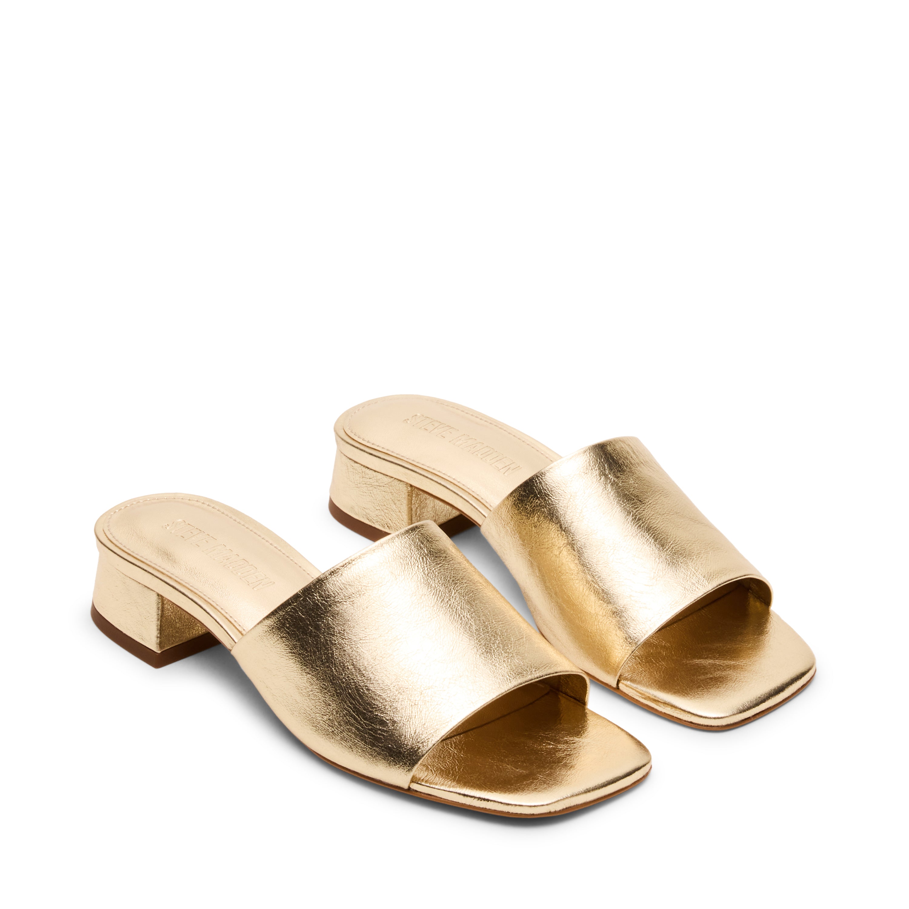 Sandalias Planas Montgomery Doradas - view 2