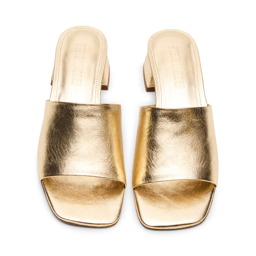 Sandalias Planas Montgomery Doradas - view 5
