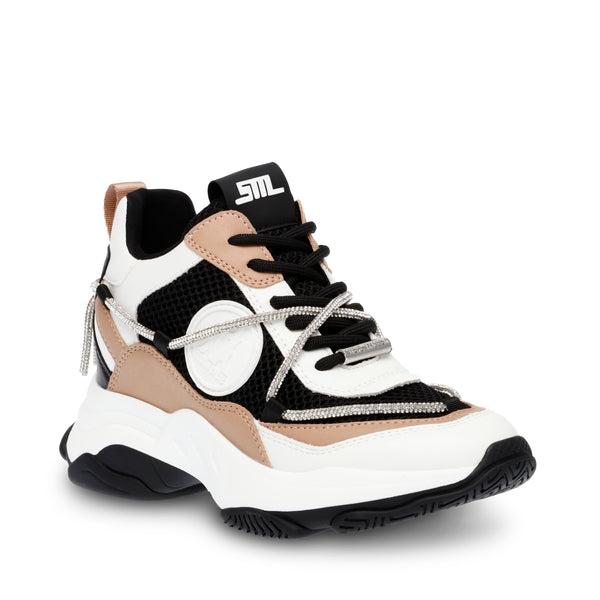 Tenis Motocross Beige Negros