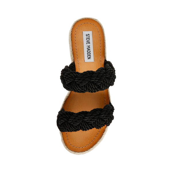 Sandalias De Plataforma Olsen Negras