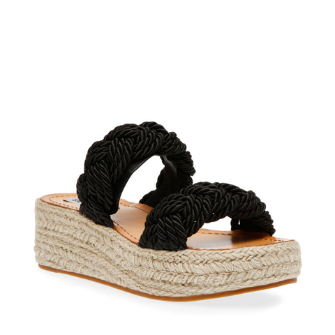 Sandalias De Plataforma Olsen Negras