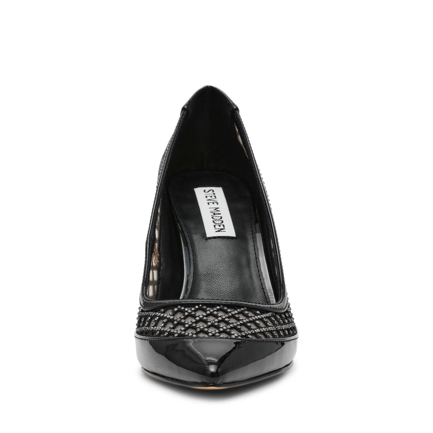 Tacones Stiletto Saxxon Negras