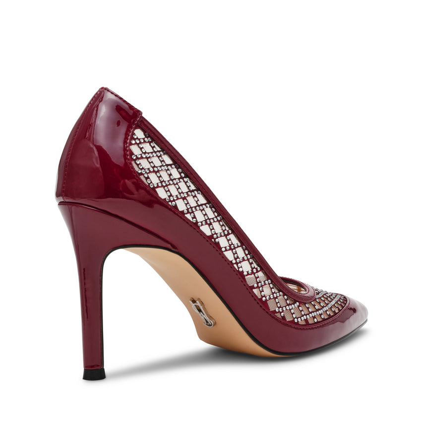 Tacones Stiletto Saxxon Vinotinto