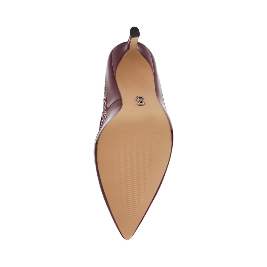 Tacones Stiletto Saxxon Vinotinto