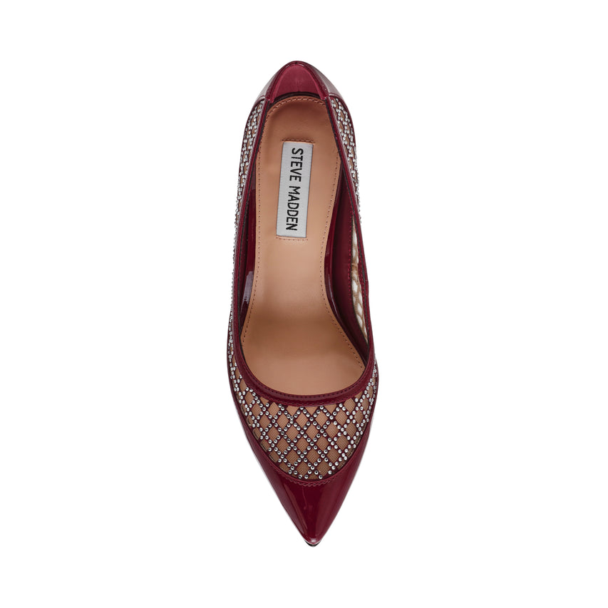 Tacones Stiletto Saxxon Vinotinto