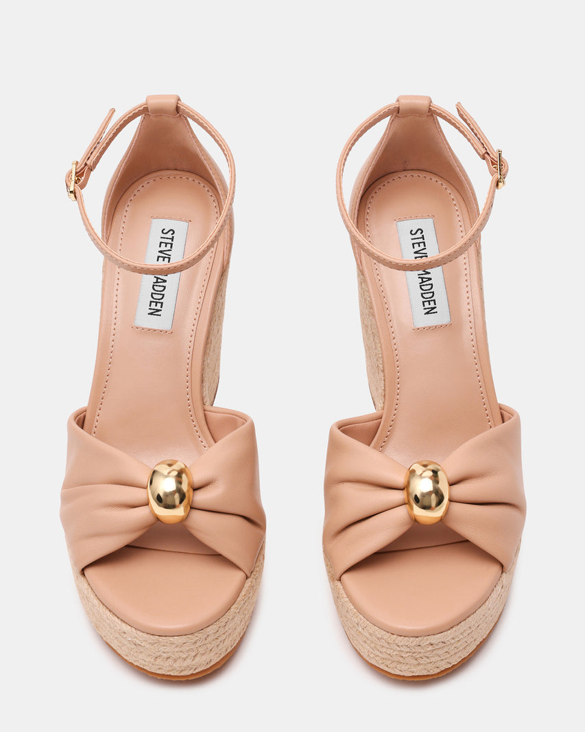 Sandalias de plataforma Taliya Beige - view 4