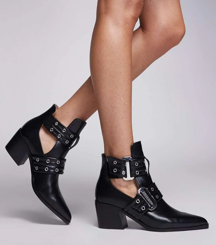 Botines Giustine Negros - view 2