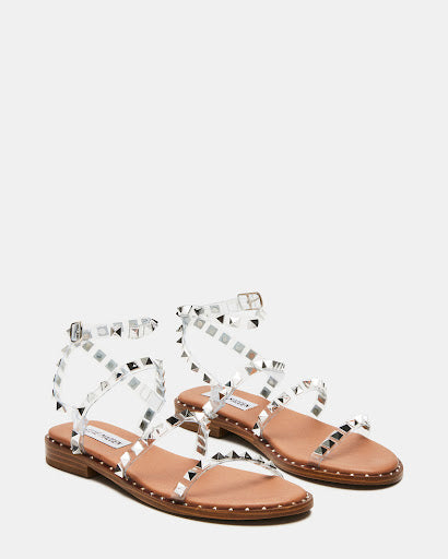 Sandalias Planas Travel Transparente