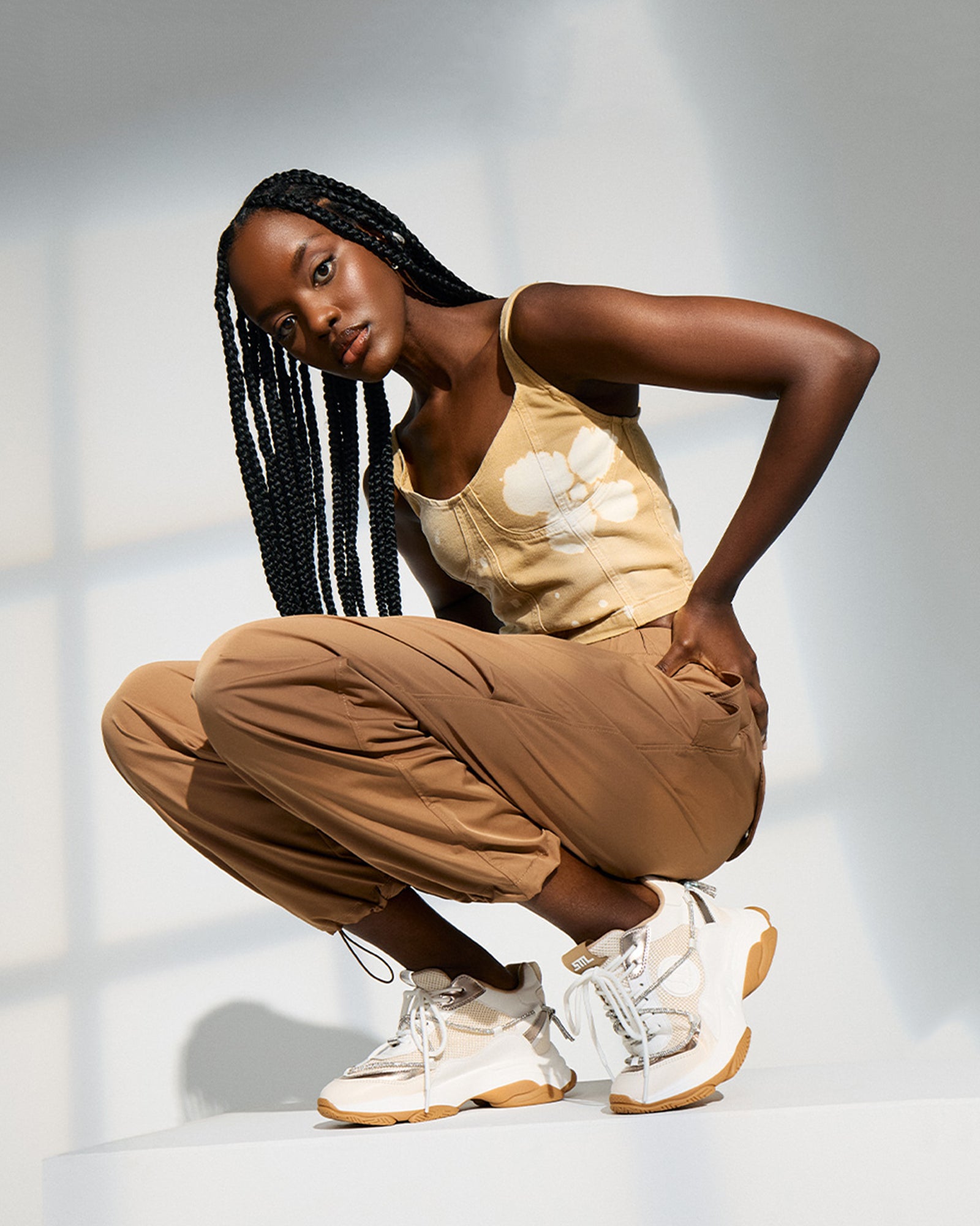 Tenis Motocross Dorados