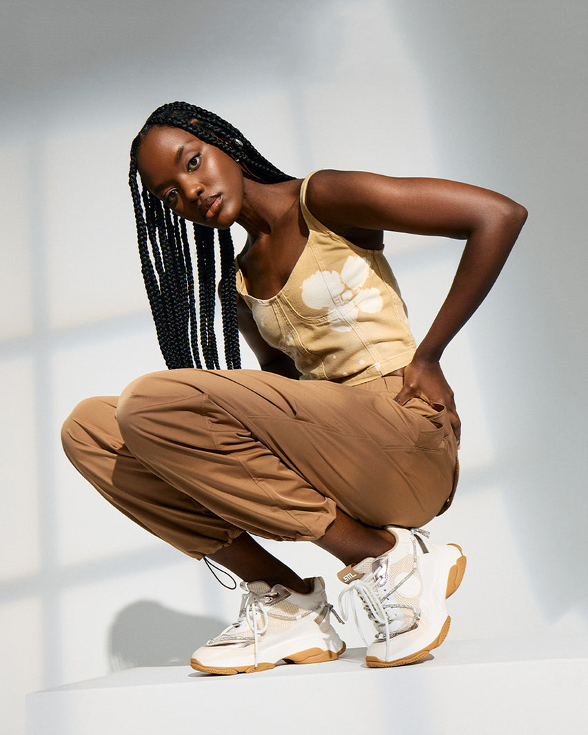 Tenis Motocross Dorados