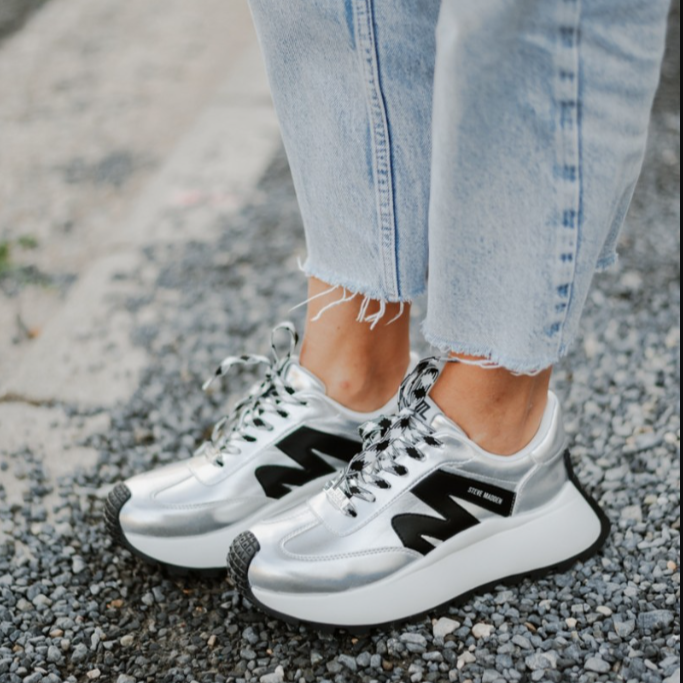 Tenis Supercampo Plateado