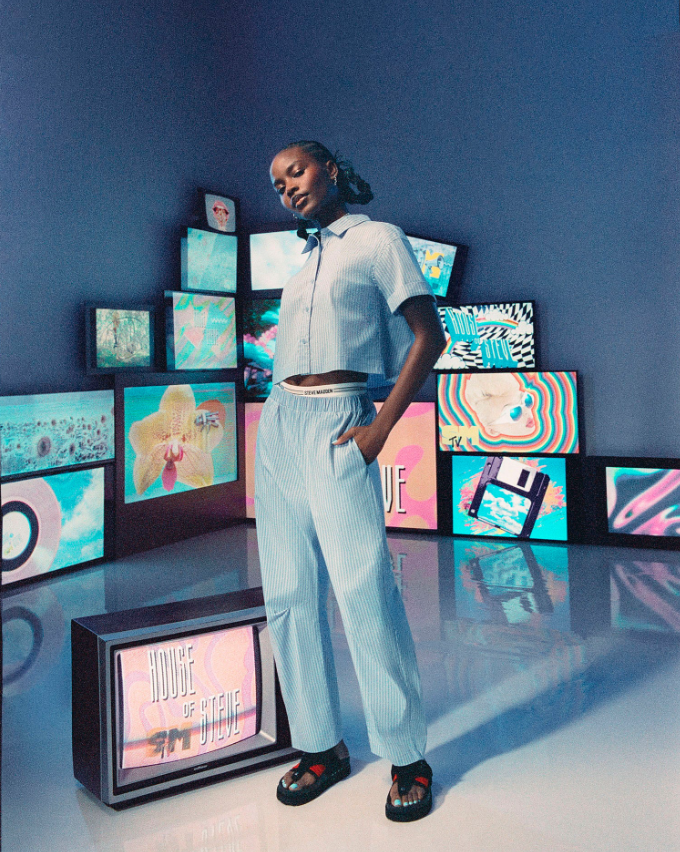 Sandalias Planas Thona Negras